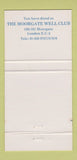 Matchbook Cover - Quintessence Luncheon Club London UK England 30 Strike