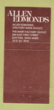Matchbook Cover - Allen Edmonds Shoes Dayton OH STAIND 30 Strike