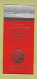 Matchbook Cover - HK Fergson Company Morrison Knudsen 30 Strike