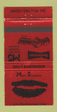 Matchbook Cover - MS Multiple Schlerosis KRKE Radio Budweiser Beer 30 Strike
