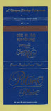 Matchbook Cover - Peter's Place  Restaurant Kirwan Heights PA 30 Strike
