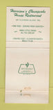 Matchbook Cover - Harrison's Chesapeake House Tilghman Island MD WEAR 30 Strike