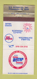 Matchbook Cover - Bitzer Fluid Handlers Philadelphia PA 30 Strike