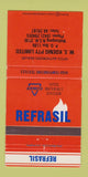 Matchbook Cover - Refrasil Hitco Materials Koenig Wollongong  30 Strike