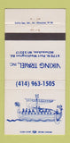Matchbook Cover - Viking Travel Milwaukee WI 30 Strike