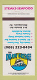 Matchbook Cover - Draw Bridge Restaurant Manasquan NJ 30 Strike
