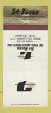 Matchbook Cover - Tri State Oil Tool Bossier City LA 30 Strike
