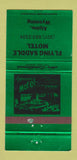 Matchbook Cover - Flying Saddle Motel Alpine WY 30 Strike