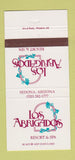 Matchbook Cover - Los Abrigados Resort Spa Sedona AZ 30 Strike