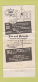 Matchbook Cover - Karl Ratzsch's Restaurant Hubertus WI 30 Strike