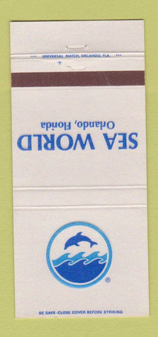 Matchbook Cover - Sea World Orlando FL 30 Strike