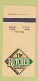 Matchbook Cover - Butcher Restaurant Seattle Bellevue WA 30 Strike