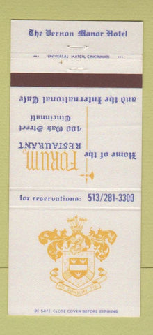 Matchbook Cover - Forum Restaurant Cincinnati OH 30 Strike