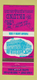 Matchbook Cover - Eklund Restaurant Clayton NM 30 Strike