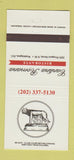 Matchbook Cover - Cantina Romana Ristorante Washington DC 30 Strike