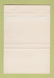 Matchbook Cover - Ristorante Di Roma Da Bruno Aalst Belgium 40 Strike