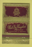 Matchbook Cover - Neil De Vaughn's Restaurant Monterey CA 40 Strike