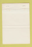 Matchbook Cover - Roanoke 1982 State Office Supply VA 40 Strike