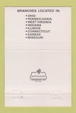 Matchbook Cover - Bearings Distributors Youngstown OH WEAR 40 Strike
