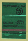 Matchbook Cover - South Central Bell Telephone Call Before Digging 40 Strike