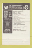 Matchbook Cover - Williamsville Inn Restaurant NY 40 Strike