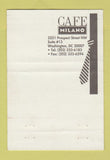 Matchbook Cover - La Scala Italian Restaurant MGM Grand Las Vegas NV 40 Strike