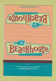Matchbook Cover - Beachhouse Restaurant Bradenton Beach FL 40 Strike