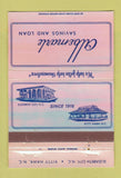 Matchbook Cover - Albemarle Savings Loan Elizabeth City Kitty Hawk NC 40 Strike