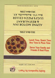 Matchbook Cover - Alpine Motor Inn Lugi's Pizza Burkesville KY WEAR 40 Strike