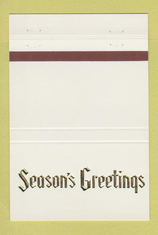 Matchbook Cover Tudor Tavern Bloody Mary's Bar Holiday Inn Norwalk CT 40 Strike
