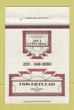 Matchbook Cover - Twin Faces East Darien CT 40 Strike