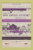 Matchbook Cover - Shelter Island Inn San Diego CA WEAR 40 Strike