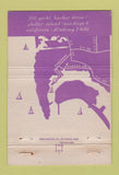 Matchbook Cover - Shelter Island Inn San Diego CA WEAR 40 Strike