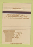 Matchbook Cover - Tower Place Hotel Atlanta GA 40 Strike