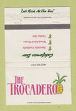 Matchbook Cover - The Trocadero Irvine CA WEAR 40 Strike