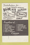 Matchbook Cover - Tucson Bearing AZ Phoenix 40 Strike