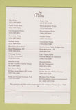 Matchbook Cover - Palm Restaurants CHAIN 40 Strike