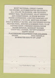 Matchbook Cover - Town and Country Motel Calumet City IL 40 Strike