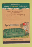 Matchbook Cover - Kroehler Furniture South Norwalk CT 40 Strike