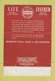 Matchbook Cover - Washington Federal Savings and Loan Hillsboro OR 40 Strike