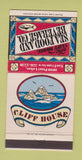 Matchbook Cover - Cliff House Seafood San Francisco CA 30 Strike