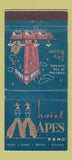 Matchbook Cover - Hotel Mapes casino Reno NV 30 Stick