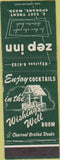 Matchbook Cover - Zep Inn Spokane WA wishing well