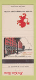 Matchbook Cover Kaiser Knickerbocker Hotel Red Lion Room Milwaukee WI 30 Strike