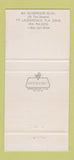Matchbook Cover - Bahia Mar Resort Fort Lauderdale FL 30 Strike