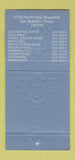 Matchbook Cover - San Antonio Country Club TX 30 Strike