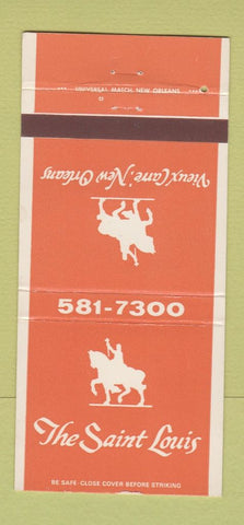 Matchbook Cover - The Saint Louis New Orleans LA 30 Strike