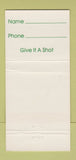 Matchbook Cover - Netti's Bar Baguette's WEAR 30 Strike