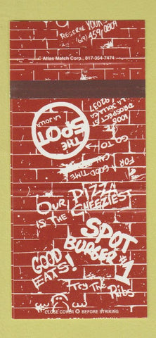 Matchbook Cover - The Spot La Jolla CA 30 Strike