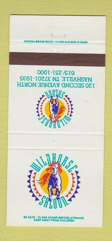 Matchbook Cover - Wildhorse Saloon Nashville TN 30 Strike